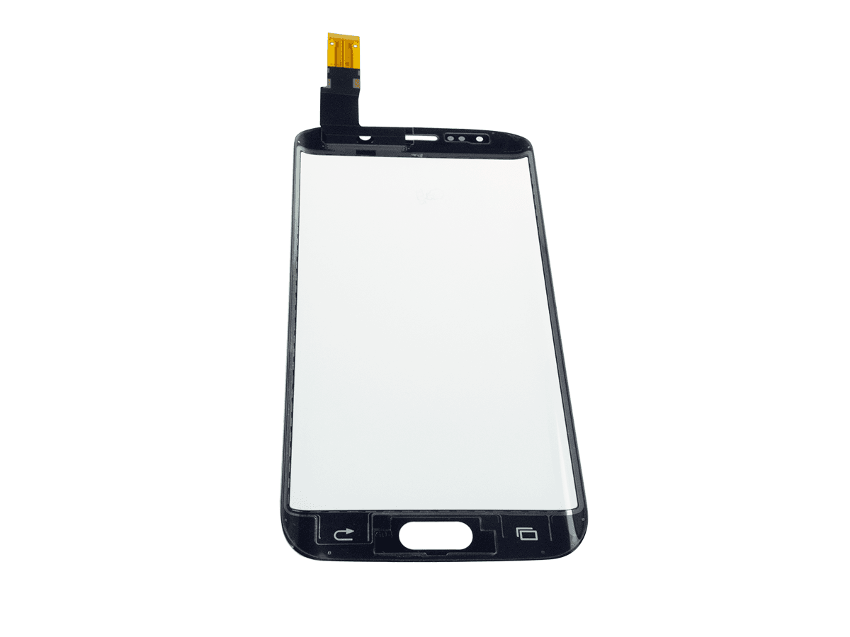 Sklíčko + flex dotyku Samsung Galaxy S6 edge G925 bílé
