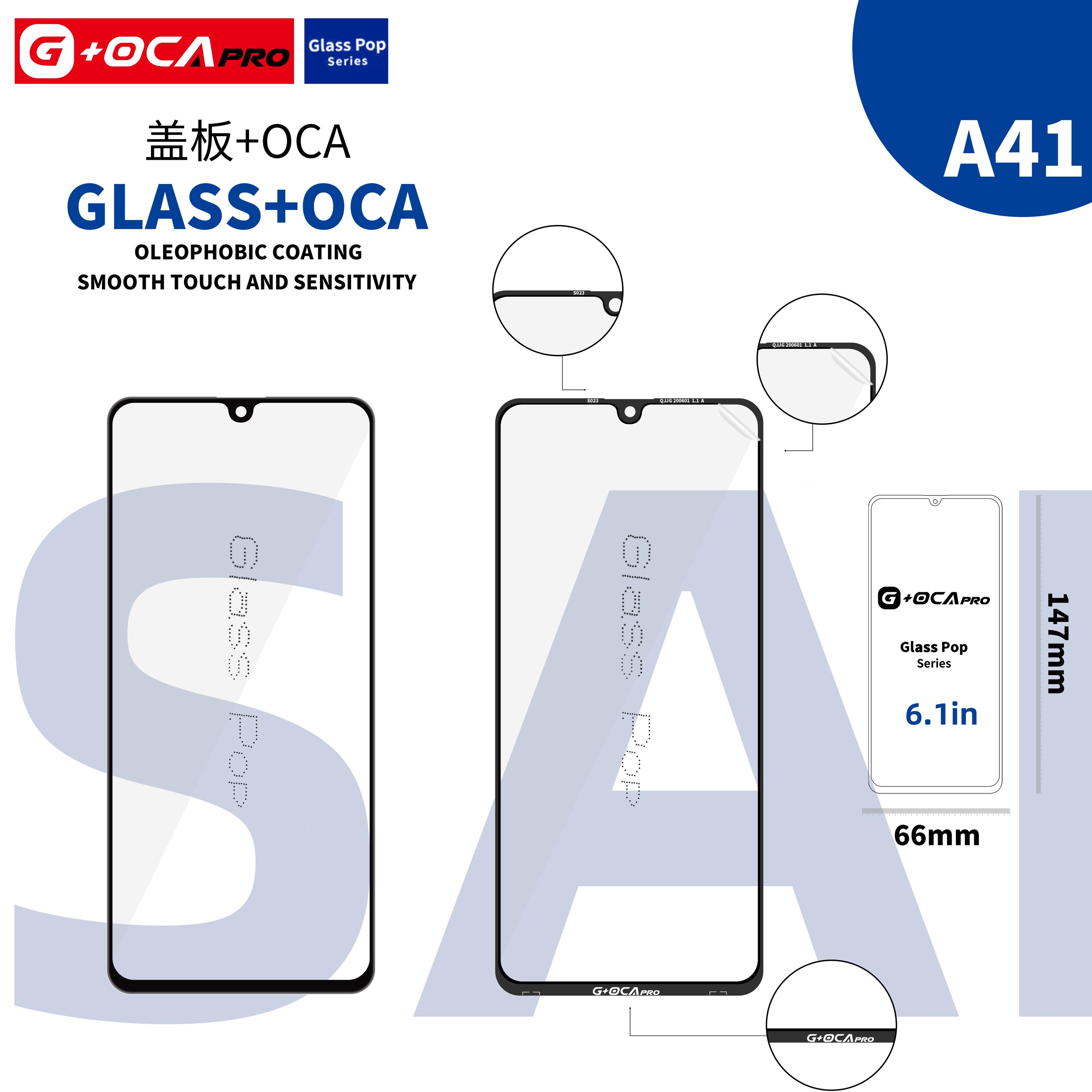 Szybka G + OCA Pro (z powłoką oleofobową) Samsung SM-A415 Galaxy A41