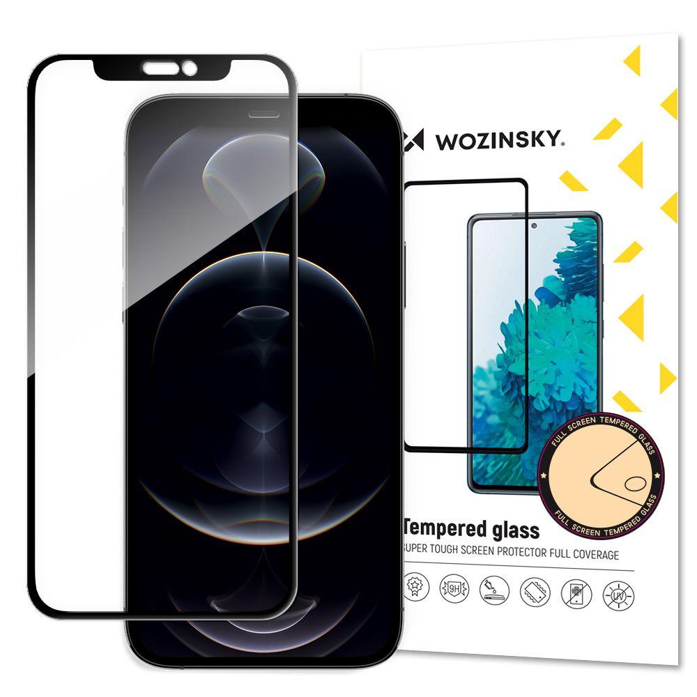 Wozinsky Szkło hartowane Full Glue iPhone 13 / iPhone 13 Pro / iPhone 14 czarne
