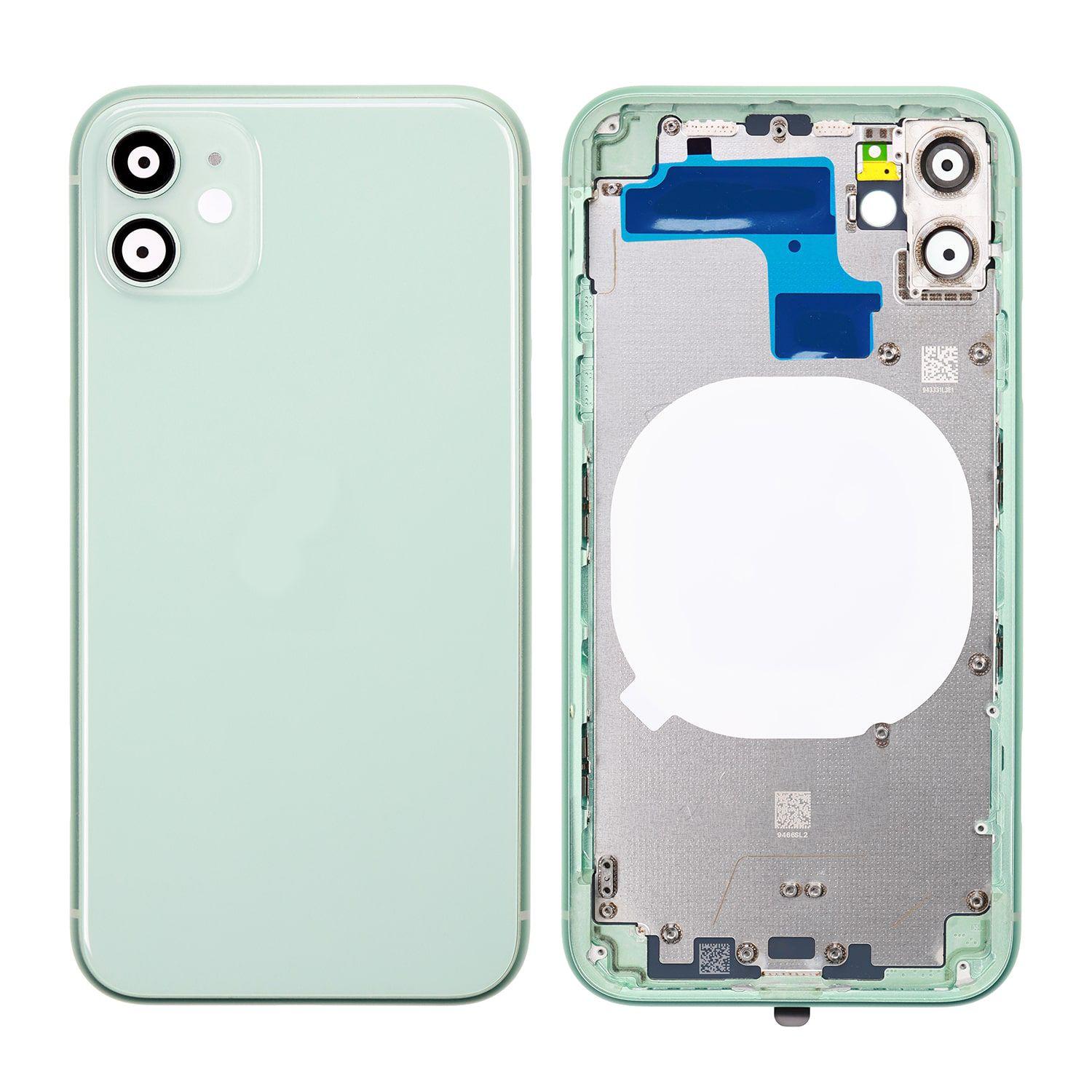 Body for iPhone 11 + back cover green