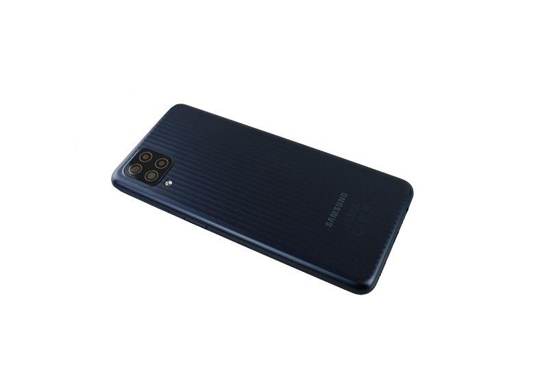 Oryginalna Klapka baterii Samsung SM-M127 Galaxy M12 czarna (Demontaż) Grade A