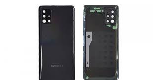 Oryginalna Klapka baterii Samsung SM-A516B Galaxy A51 5G - czarna