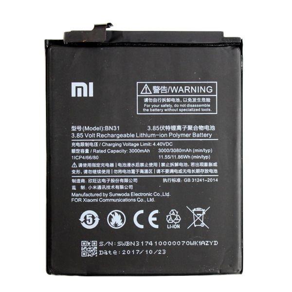 Bateria BN31 Xiaomi Mi A1 3000mAH