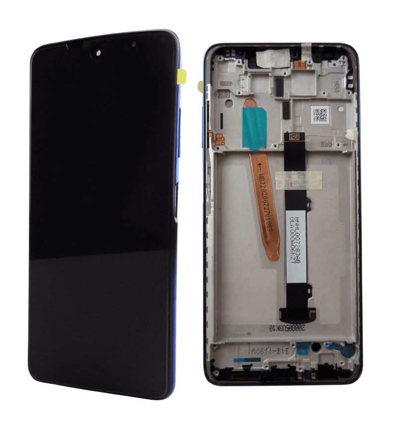 Oryginalny Wyświetlacz LCD + Ekran dotykowy Xiaomi POCO X3 NFC - niebieski