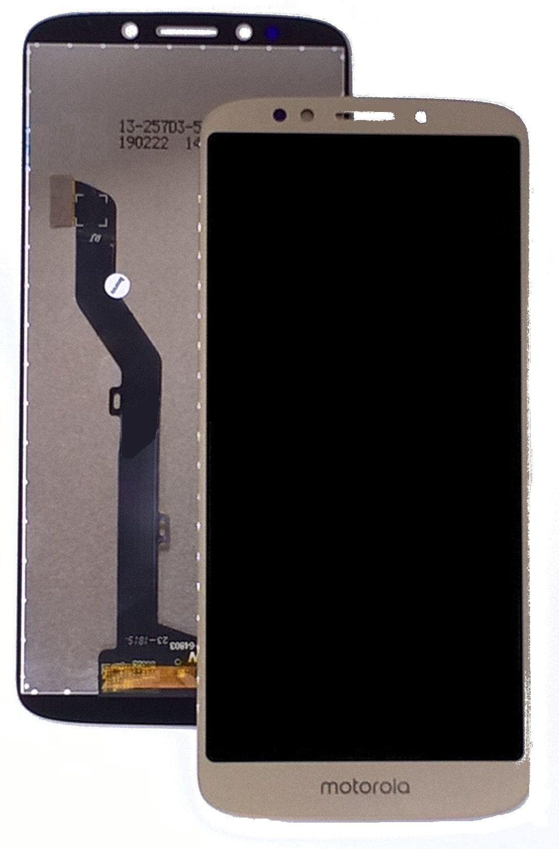 Ekran dotykowy z wyświetlaczem LCD Motorola XT1920 Moto E5 Play - złoty (oryginalny)