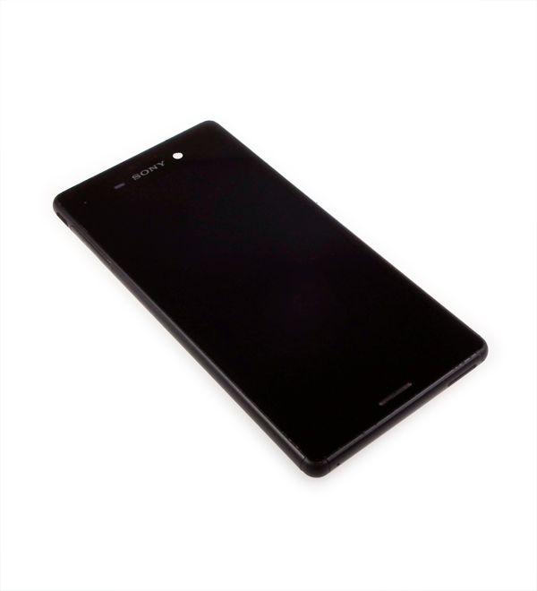 Originál LCD + dotyková vrstva Sony Xperia M4 Aqua černá demont