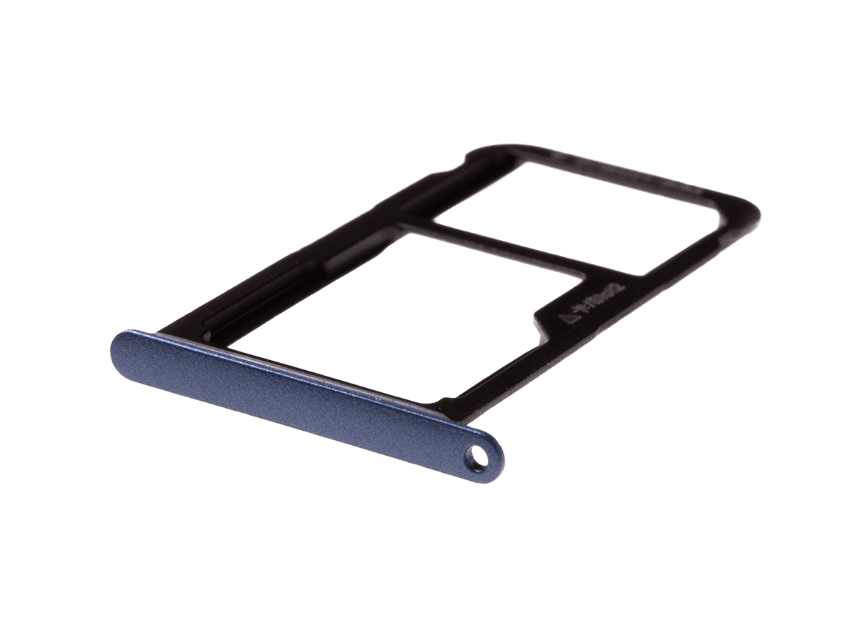 Oryginal SIM tray Huawei P10 Lite - blue