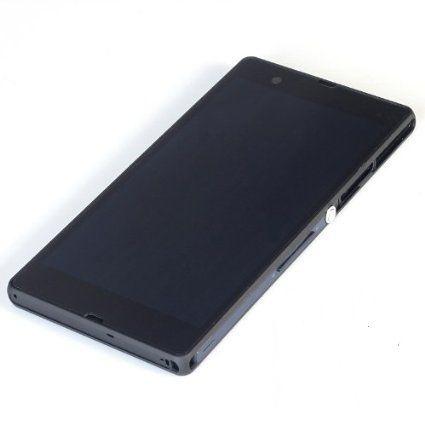 LCD + Dotyková vrstva Sony Xperia Z C6602 černá s rámečkem