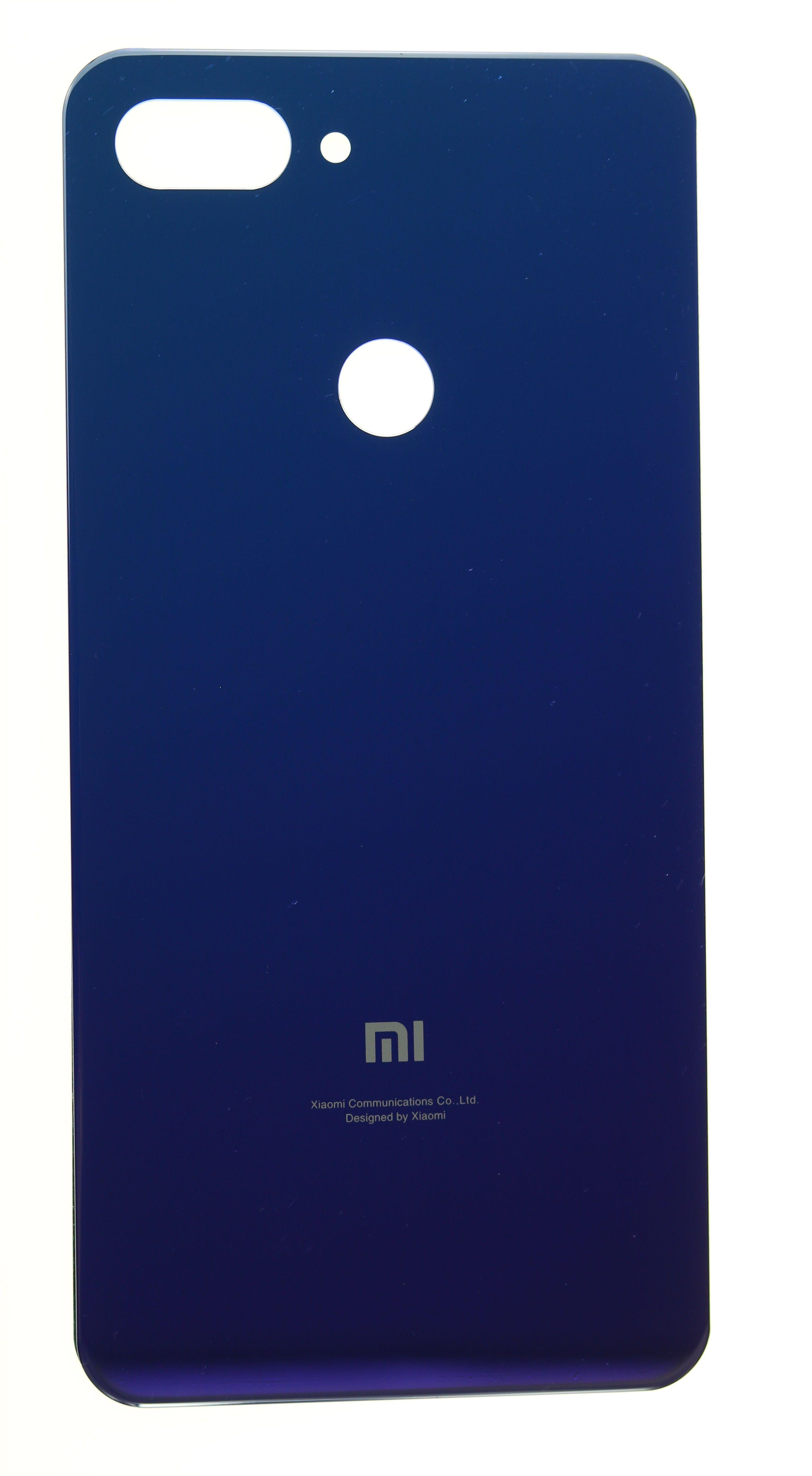Battery cover Xiaomi Mi 8 lite Aurora blue ( blue )