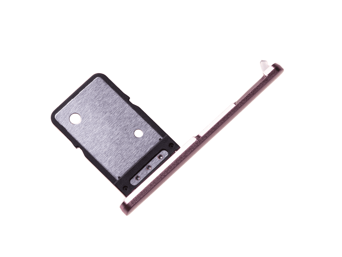 Originál slot SIM karty Sony Xperia XA2 růžový