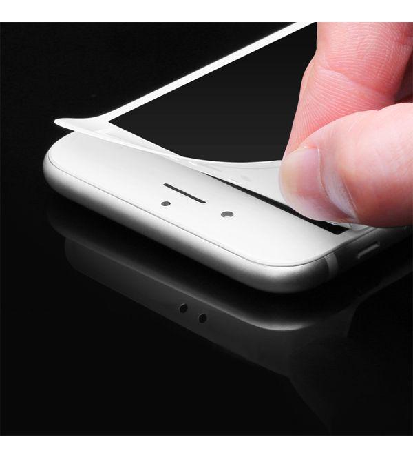 Ochranná fólie iPhone 7 černá - Baseus 0.23mm soft-edge