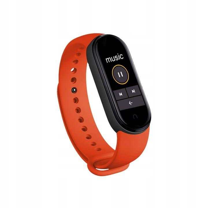 Chytré hodinky Smart band - smartwatch M6 červené