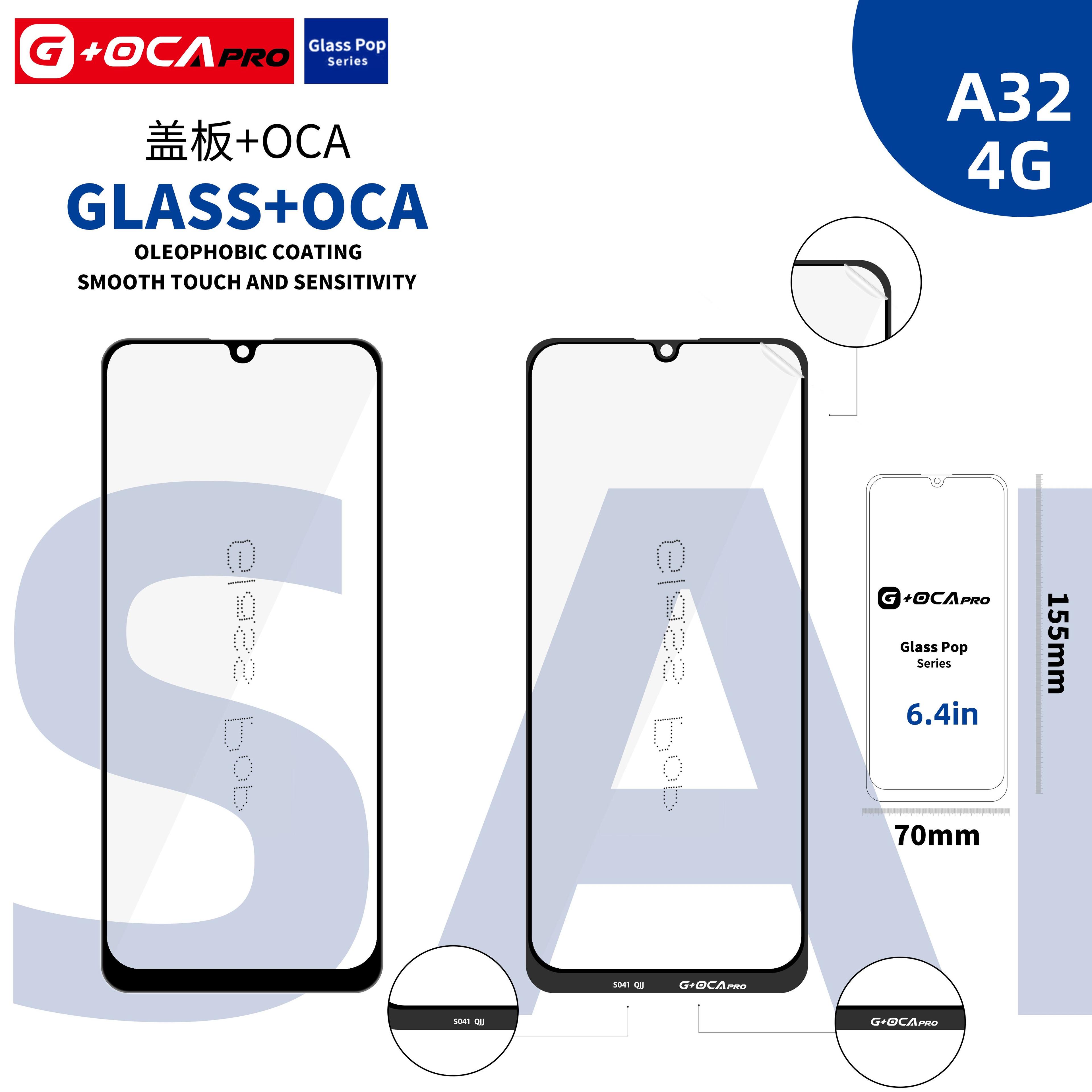 Szybka G + OCA Pro (z powłoką oleofobową) Samsung SM-A325 Galaxy A32 4G