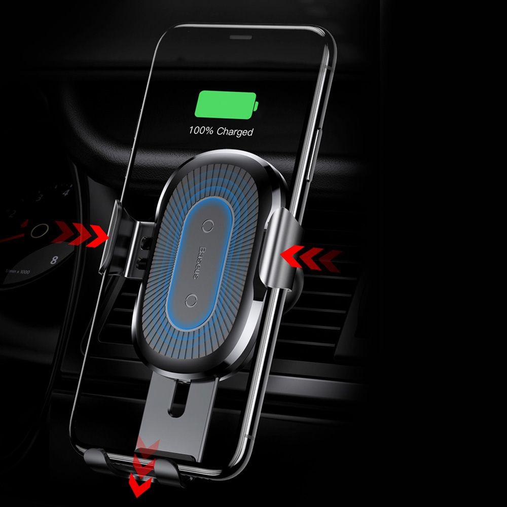 BASEUS CAR HOLDER WITH BASEUS INDUCTION CHARGER ( WXYL-01 )