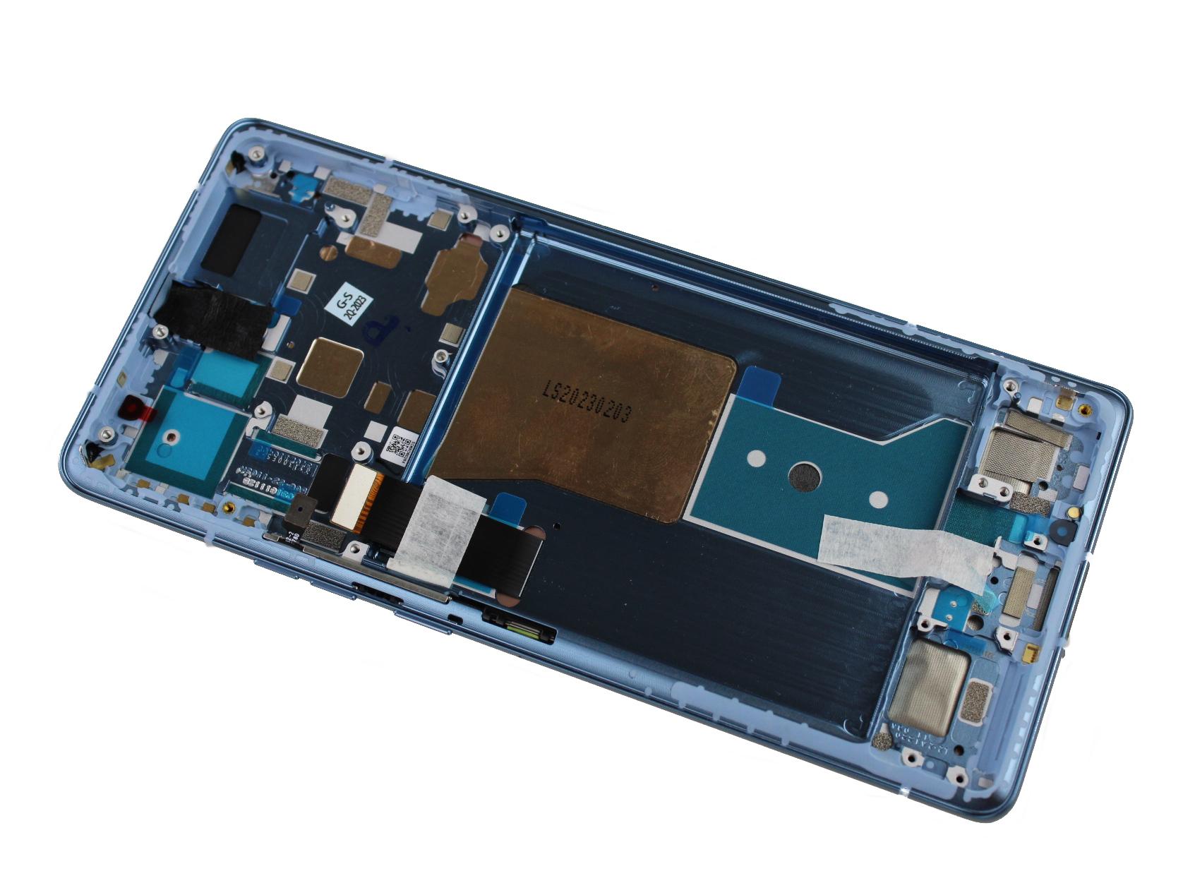 Oryginalny Wyświetlacz LCD + Ekran dotykowy Motorola Moto Edge 40 Pro XT2301 Niebieski