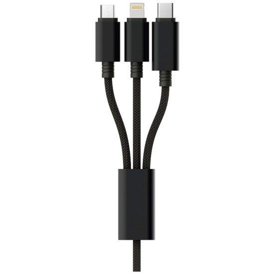 Cable 3 in 1 braid ( micro usb / Iphone / Typ c )