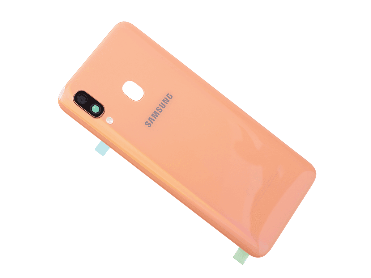 Original battery cover Samsung SM-A405 Galaxy A40 - coral