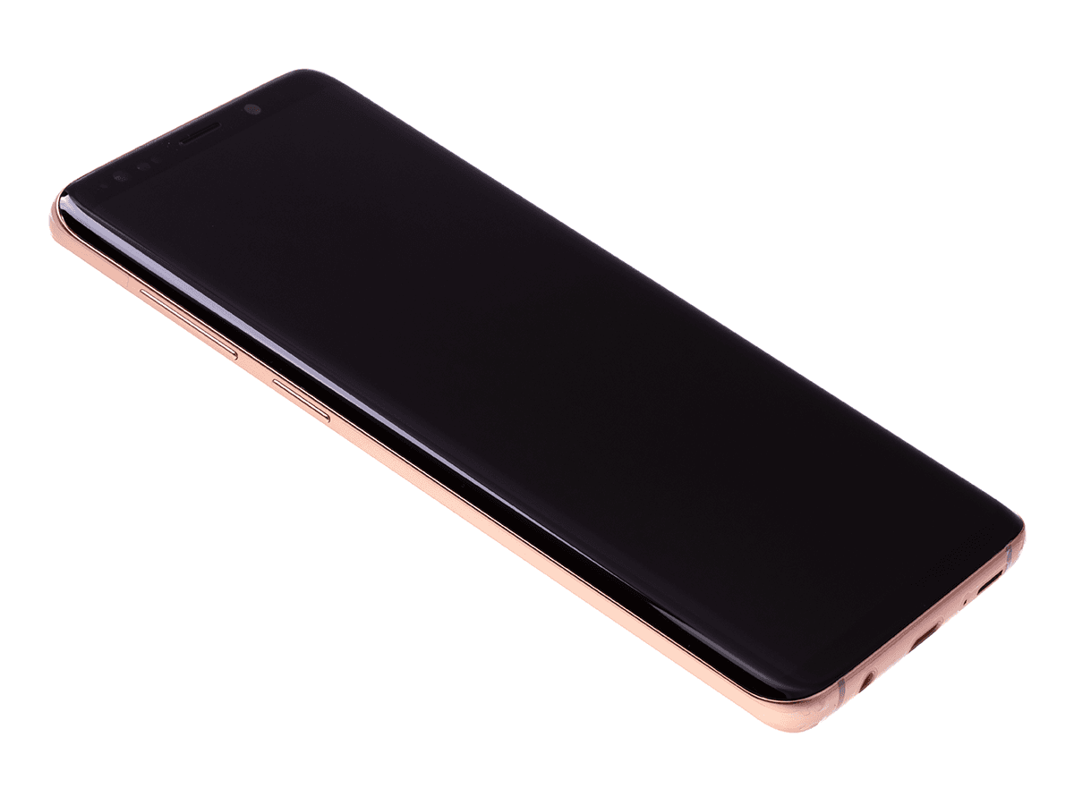 Originál LCD + Dotyková vrstva Samsung SM-G965 Galaxy S9 Plus zlatá