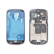 Middle housing Samsung i8190 S3 mini silver
