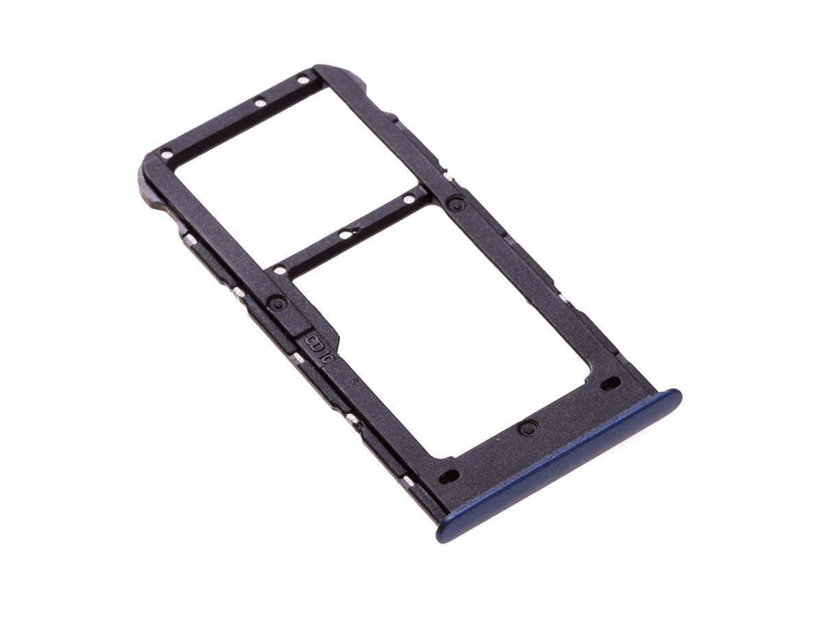 Original SIM tray Huawei P Smart - blue