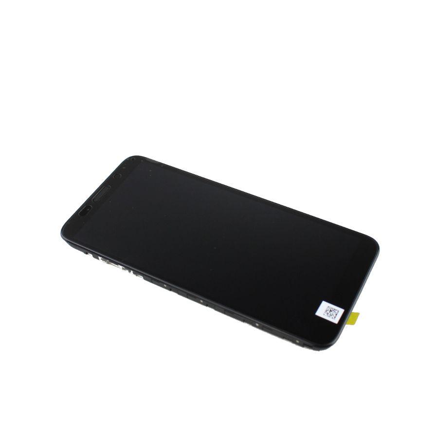 Oryginalny Wyświetlacz LCD + Ekran dotykowy + Bateria Huawei Y5p - czarny