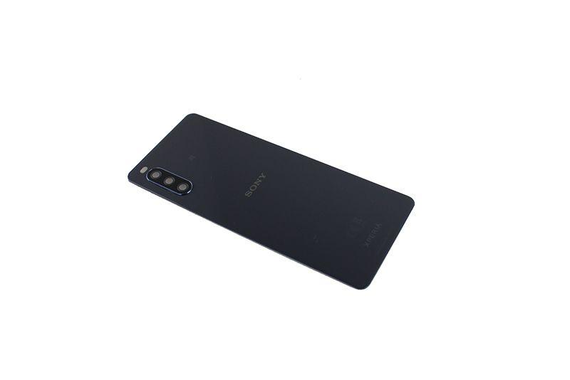 Original Battery cover Sony Xperia 10 (III) - black (dismounted)