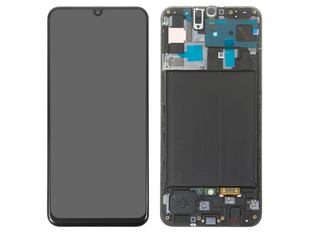 LCD + Dotyková vrstva s rámečkem Samsung Galaxy A50 Oled SM-A505
