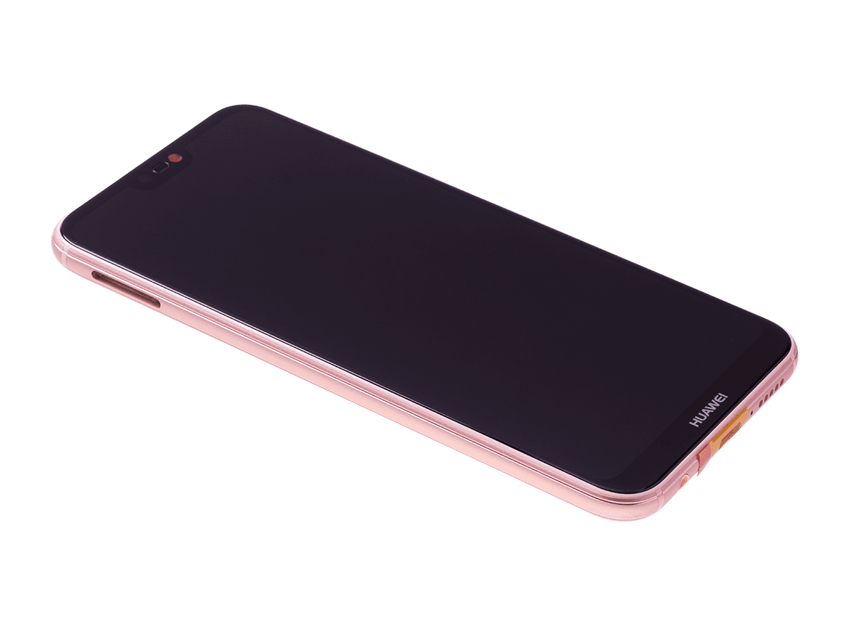 Originál LCD + Dotyková vrstva s baterii Huawei P20 Lite růžová