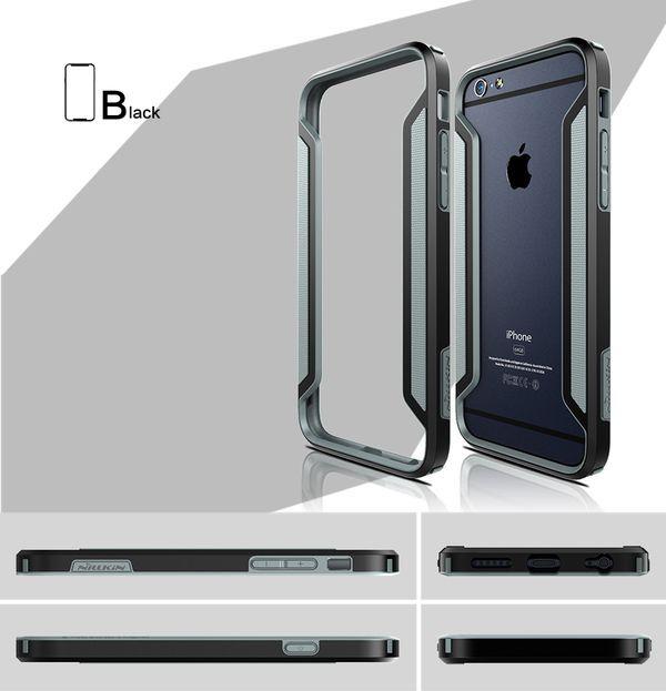 OBAL iPhone 6/6s Plus ČERNÝ NILLKIN SLIM BORDER