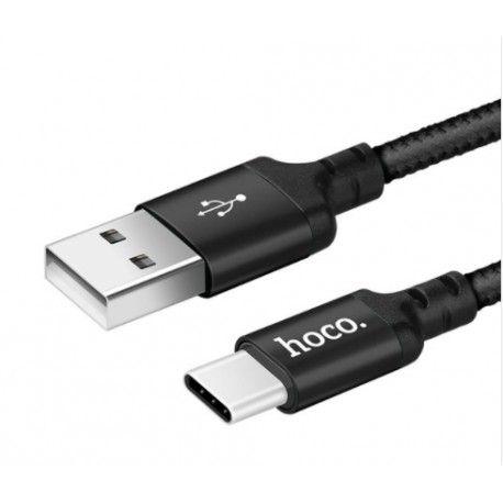 HOCO kabel USB - Times Speed X14 Typ-C 3A 2M černý