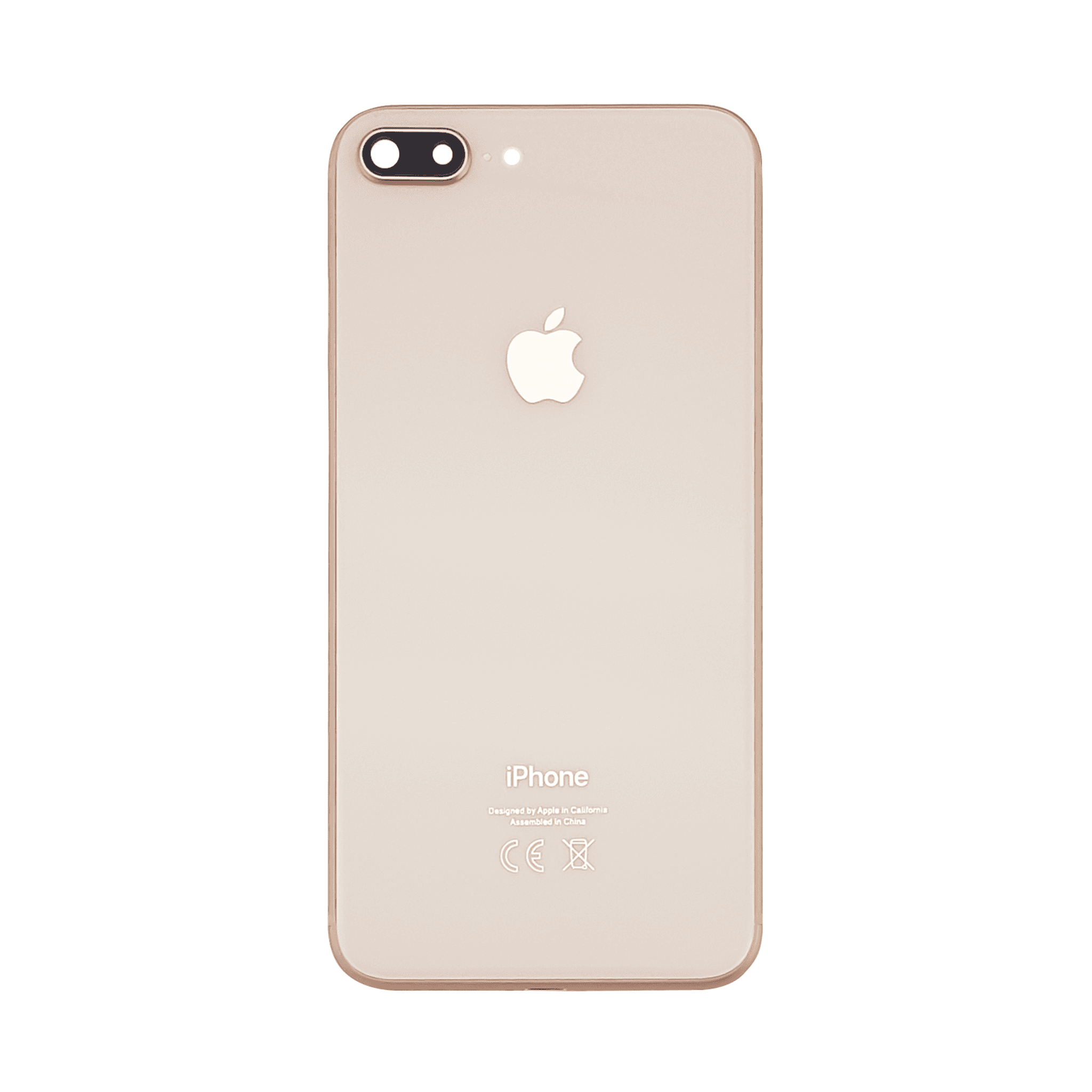 Korpus + kryt baterie iPhone 8 plus zlato - růžový