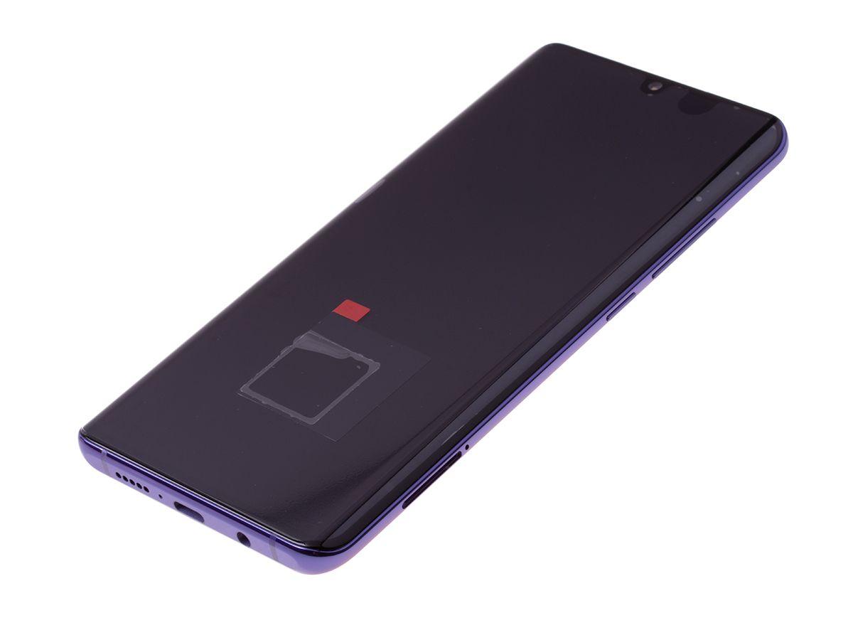ORYGINALNY Wyświetlacz LCD + ekran dotykowy Xiaomi Mi Note 10 Lite - fioletowa