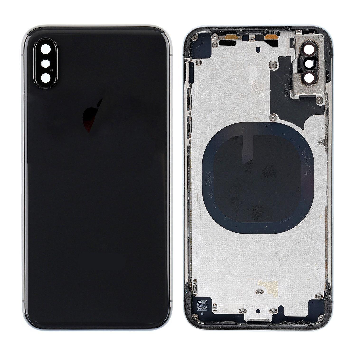 Body for iPhone X + back cover black