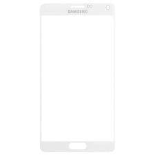 LCD Sklíčko displeje Samsung Galaxy Note 4 N910 bílé - sklíčko displeje
