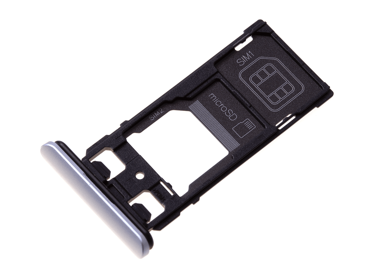 Originál slot SIM karty Sony Xperia 1 Dual SIM J9110 bílý