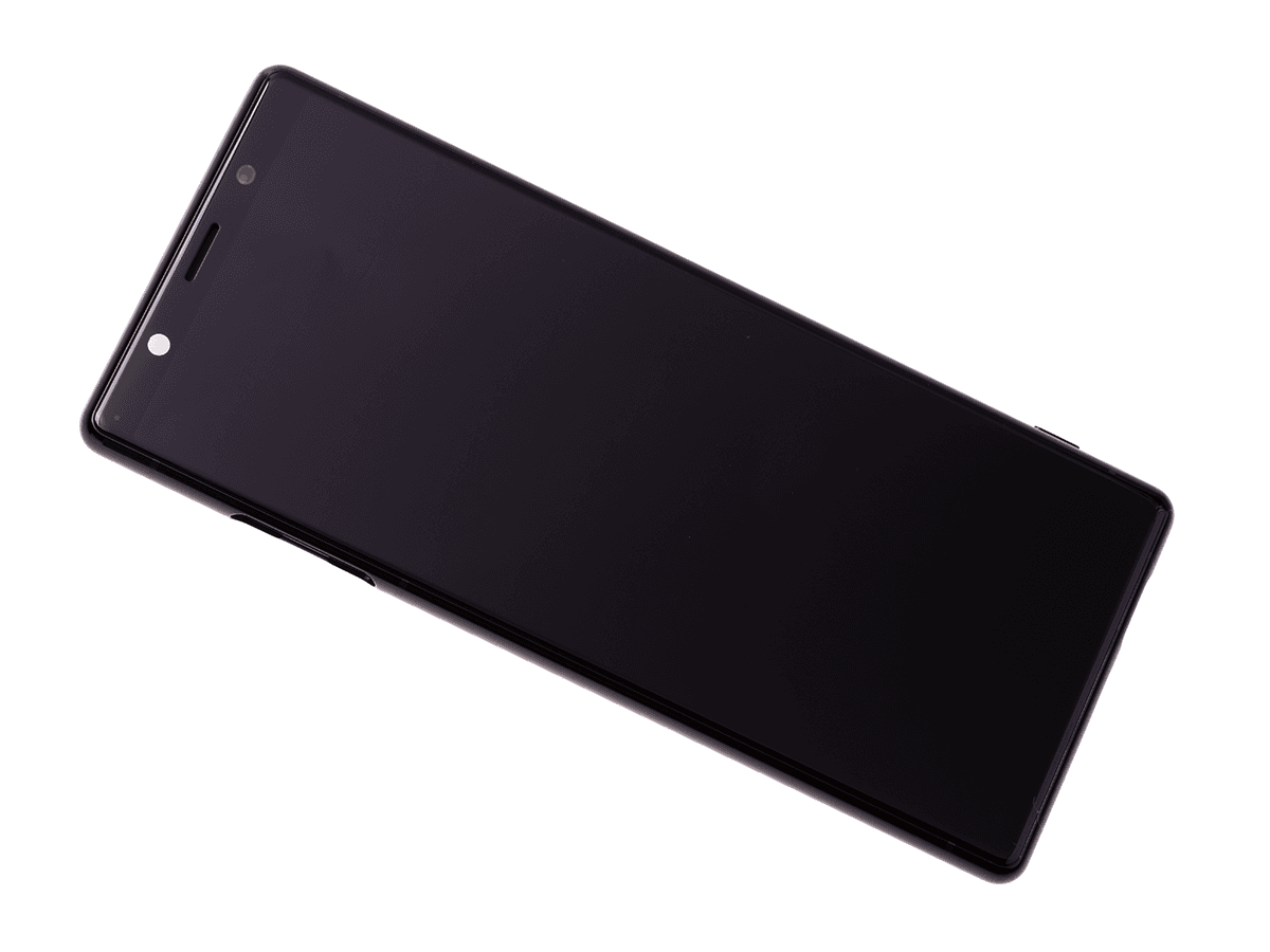 Oryginalna Obudowa przednia z ekranem dotykowym i wyświetlaczem Sony J8210, J8270 Xperia 5/ J9210, J9260 Xperia 5 Dual SIM - czarna