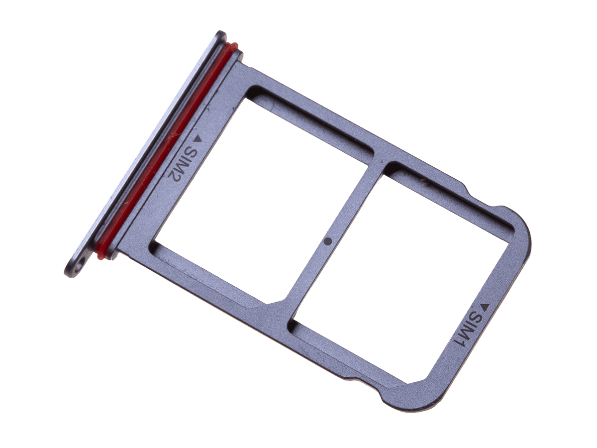 Originál Držák / Slot SIM a SD karty Huawei P20 Pro Dual CLT-L29 modrý