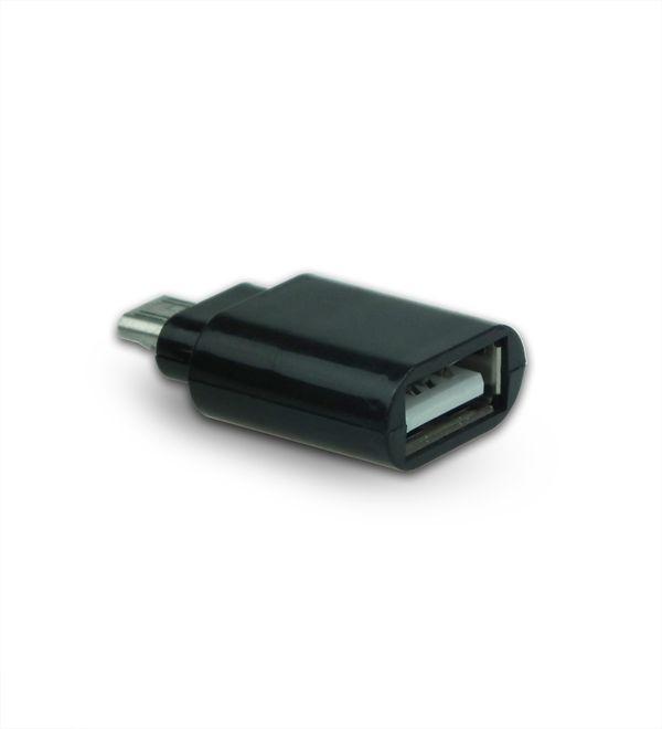 Kontector USB (micro USB / USB) černý