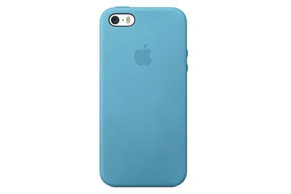 Obal iPhone SE/5S modrý (MF044FE/A) originál