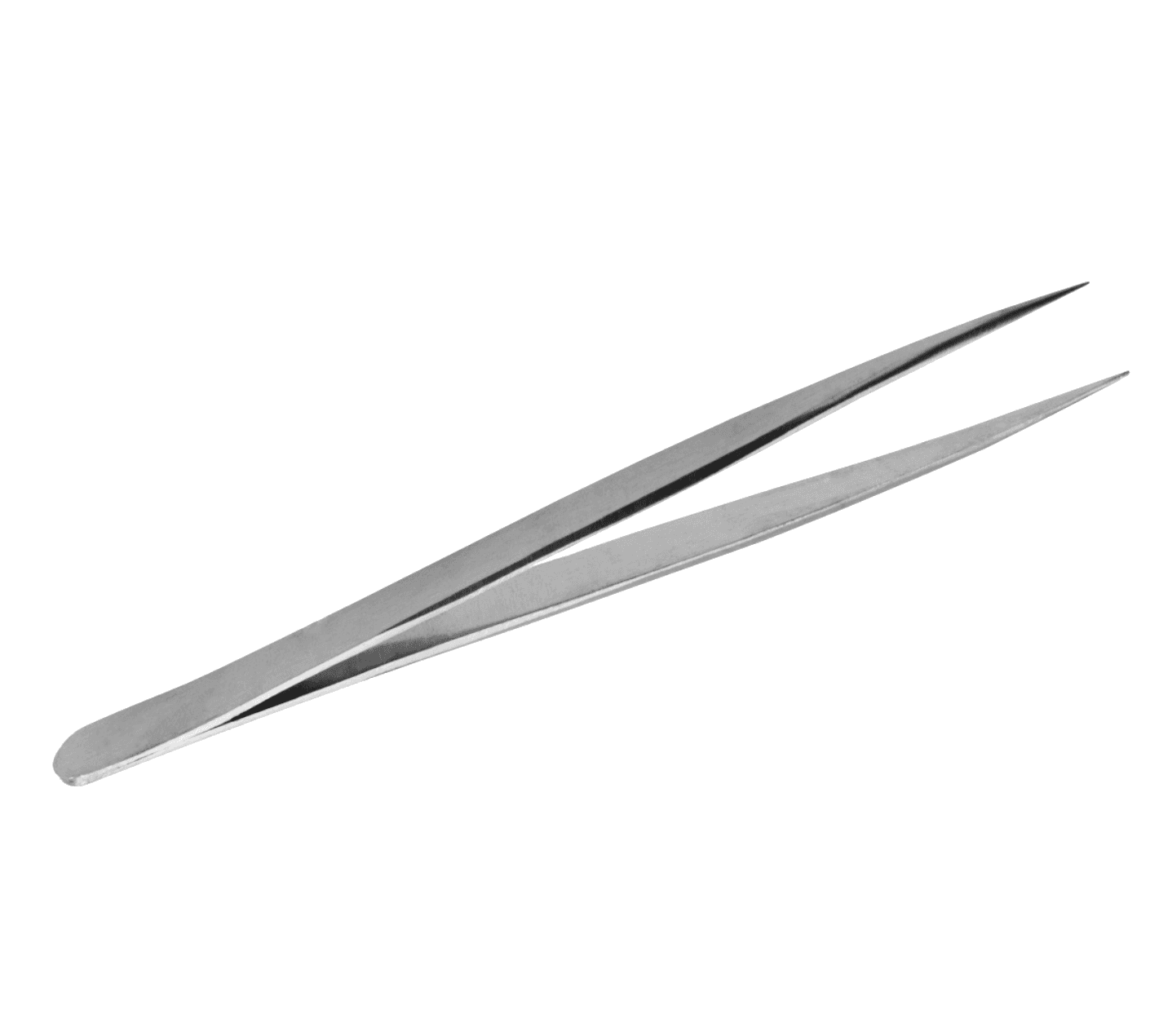 Straight sharp tweezers TS-11 142 mm