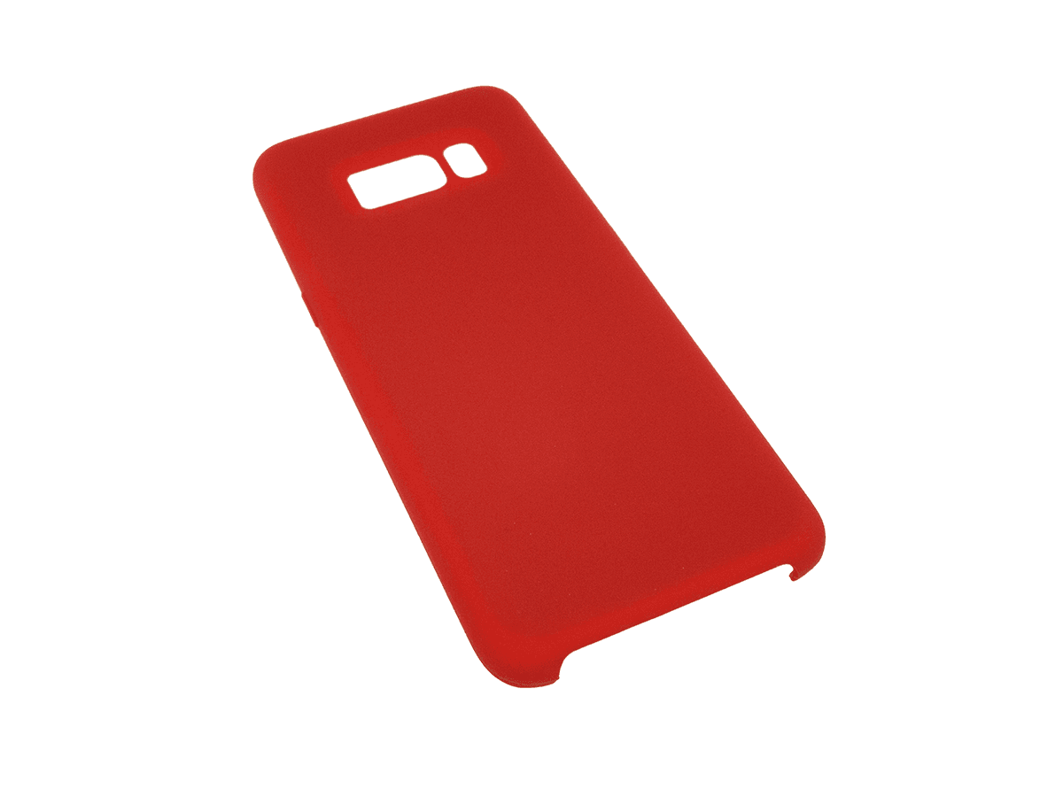 Etui satynowe Samsung Galaxy S8 czerwone