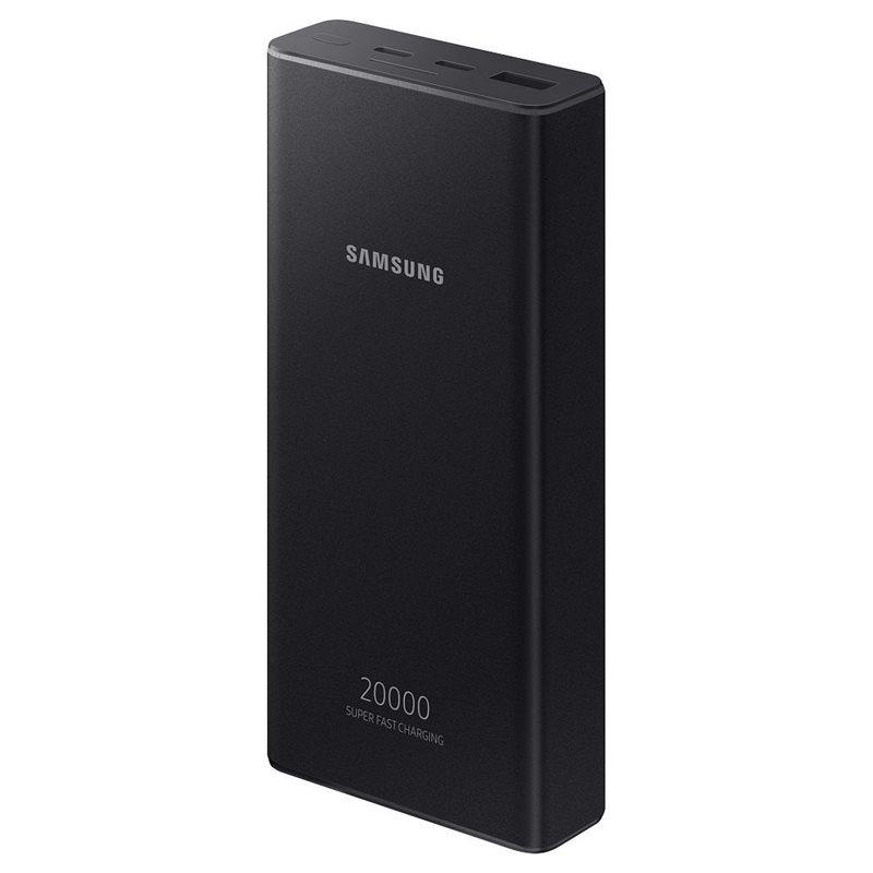 Oryginalny Power Bank Samsung 25W 20000mAh EB-P5300XJE USB-C czarny