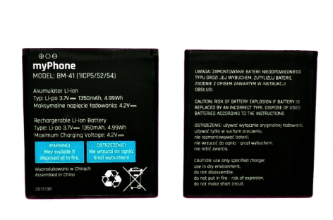 Originál baterie MyPhone BM-41 C-SMART IV 1350 mAh