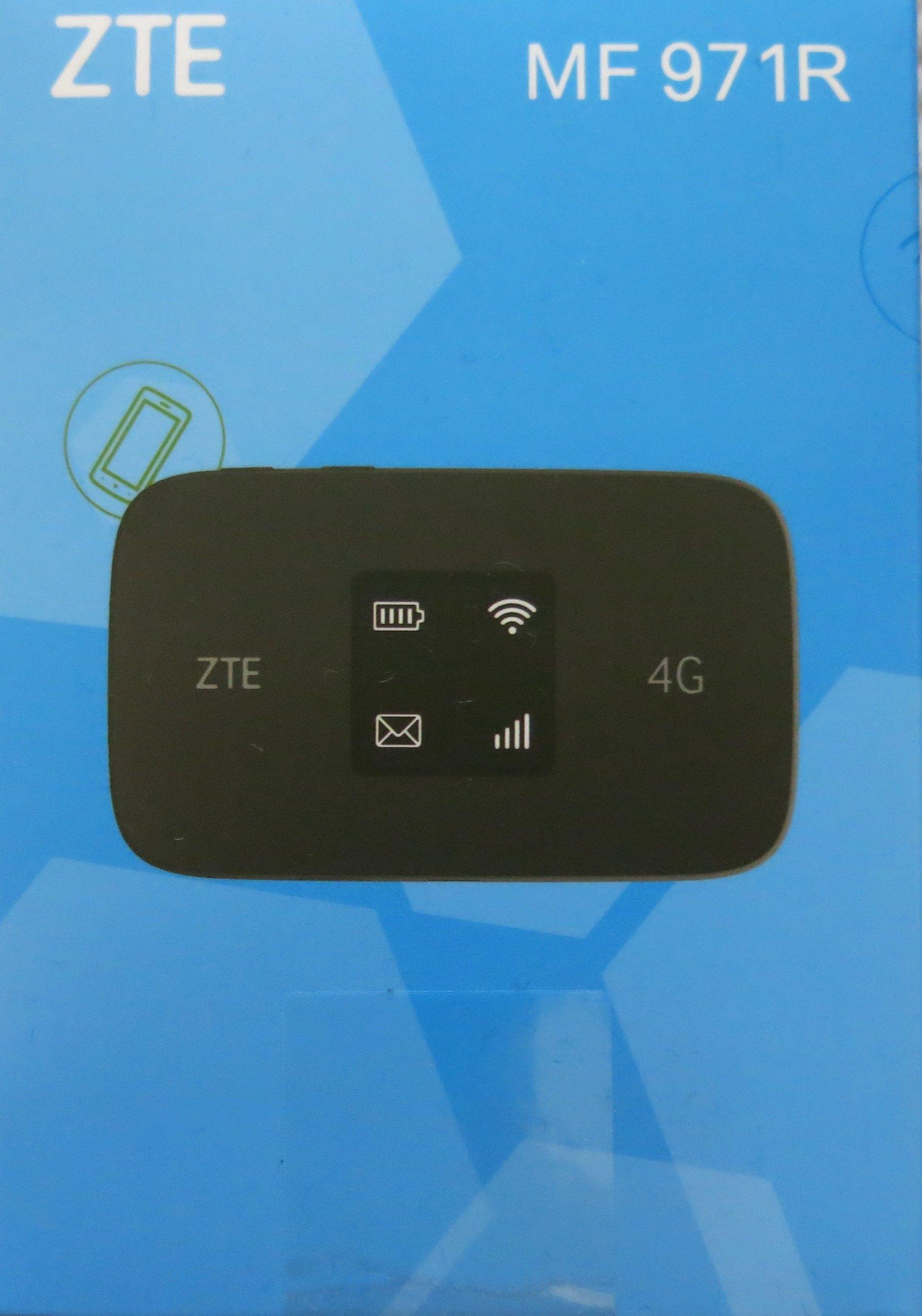 Mobilní router ZTE MF971R 4G LTE černý