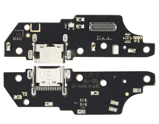 Board + charge connector USB Motorola Moto E40