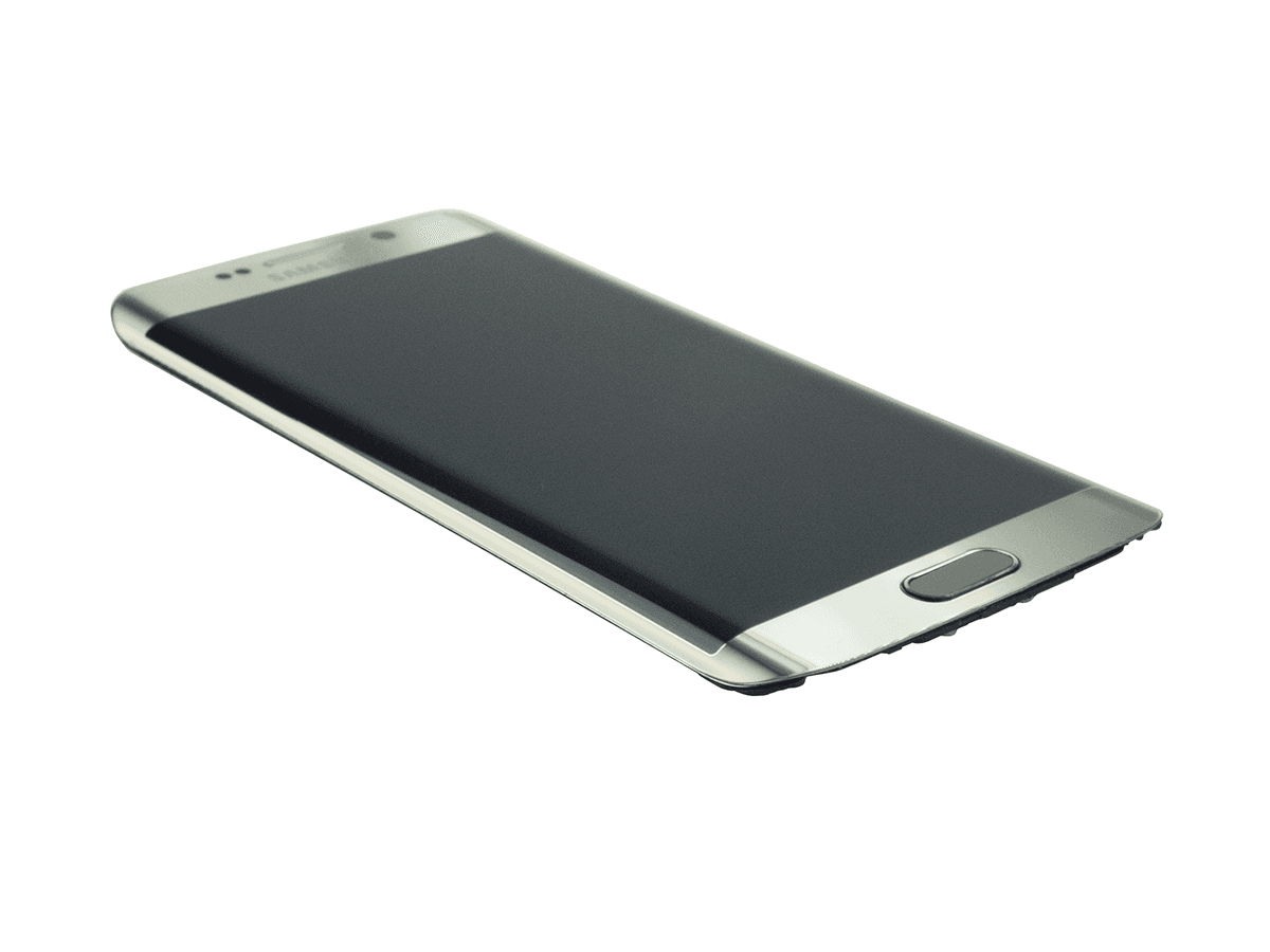 Oryginalny wyświetlacz  LCD + ekran dotykowy Samsung G925 S6 EDGE złoty (wymieniona szyba)