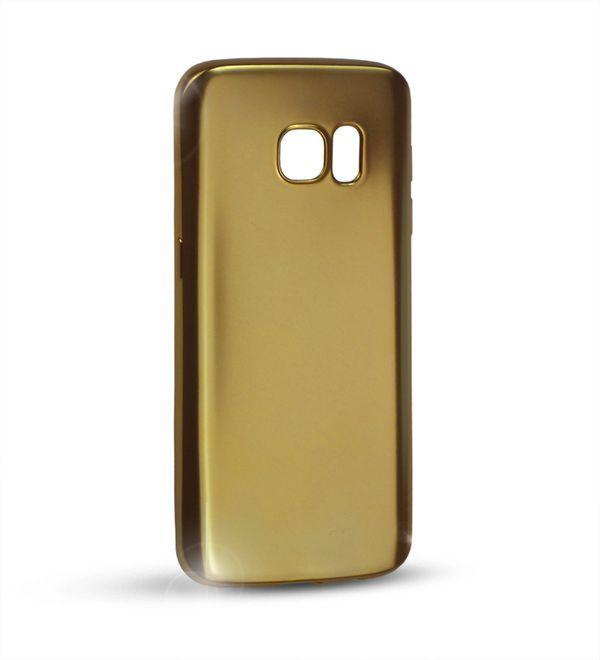 Silikonový obal Samsung Galaxy S7 G930 zlatý