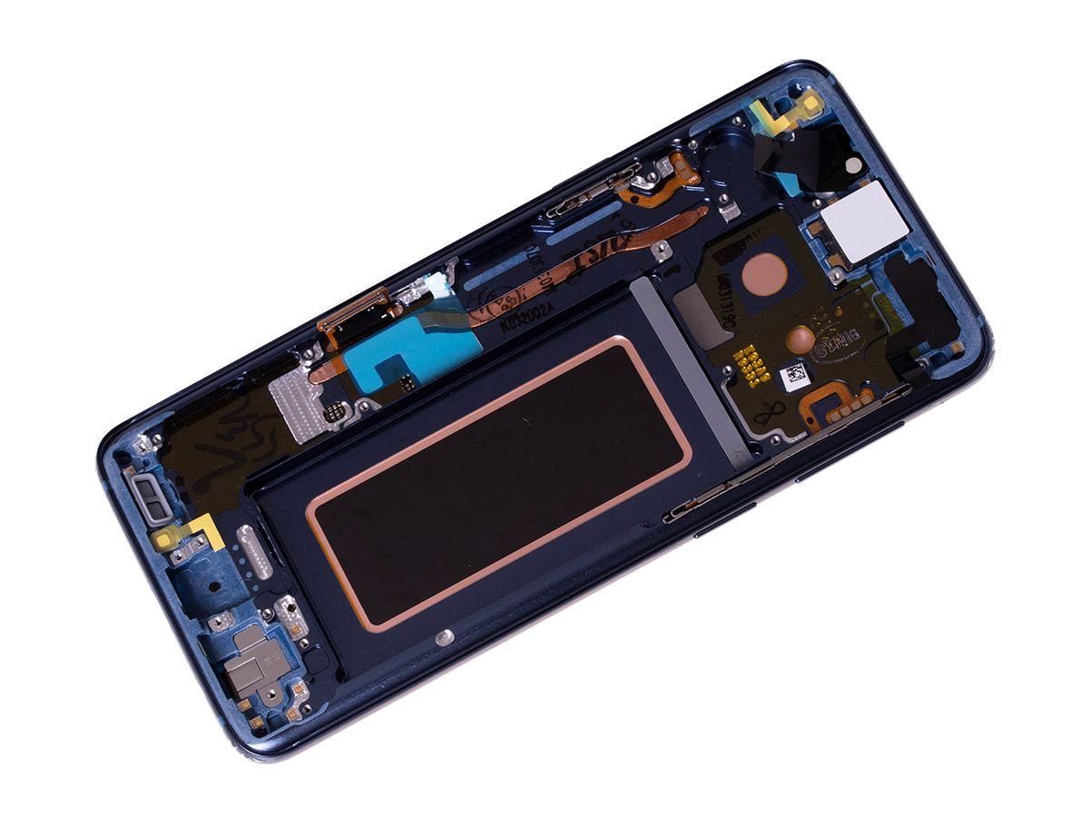 Originál LCD + Dotyková vrstva Samsung SM-G960 Galaxy S9/ SM-G960F/DS Galaxy S9 Dual SIM - modrý