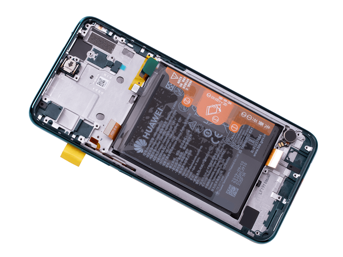 Originál přední panel LCD + Dotyková vrstva Huawei P Smart Z zelená