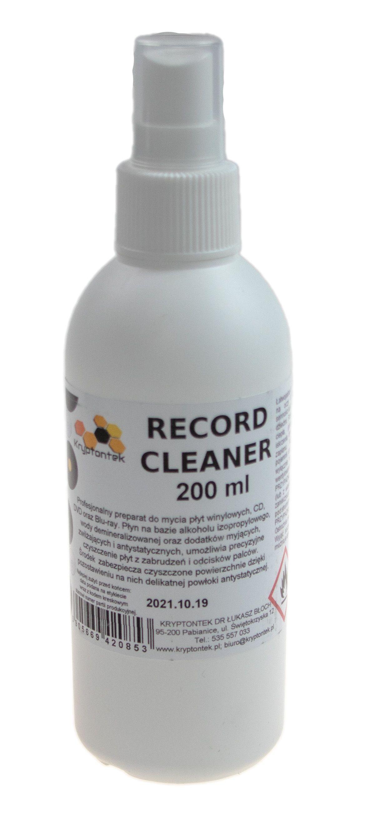 Record cleaner 200ml with atomizer